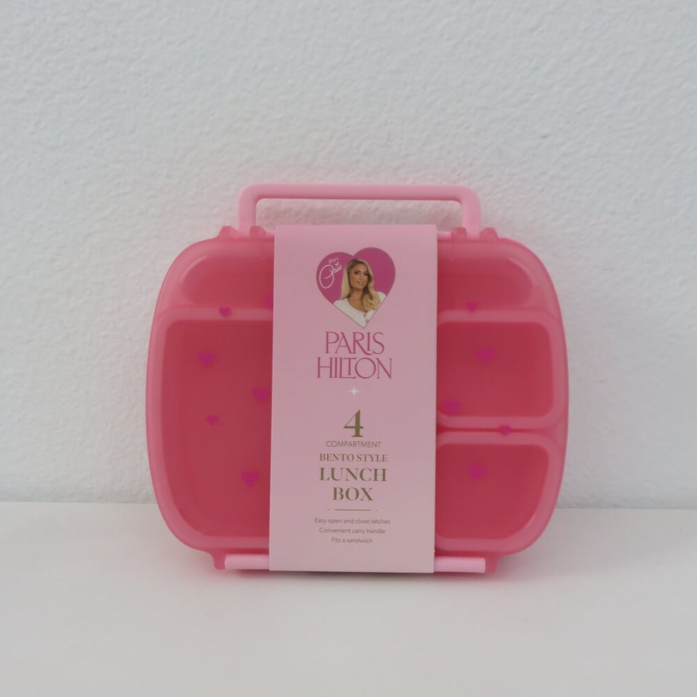 Paris Hilton 4 compartment Bento lunch box